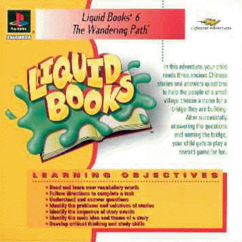 Liquid Books Adventure 6 - The Wandering Path (USA) Cover